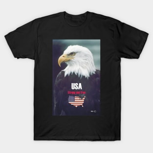 USA Strong and Free T-Shirt